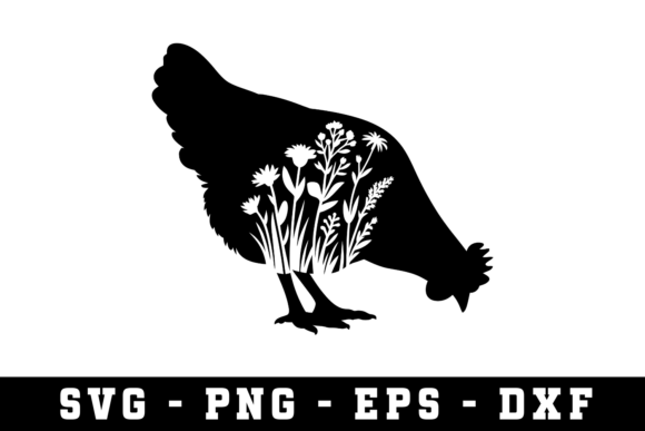 Chicken Farming SVG Graphics for Crafts