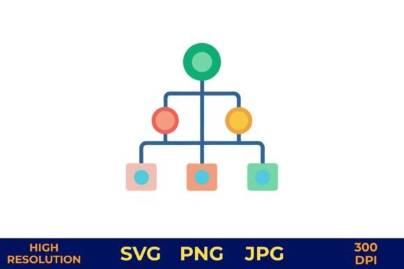 Decision Tree Flowchart Icon