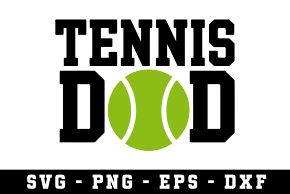 Tennis Ball DOD Svg Cut Files for Graphics and Crafts