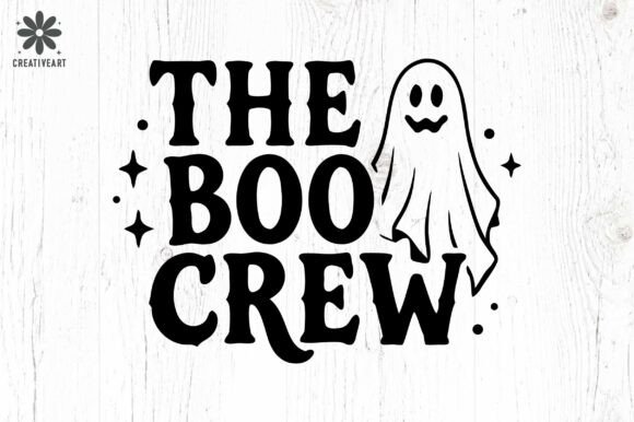 The Boo Crew SVG Cut Files: A Graphic Asset for Crafts